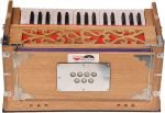 OM Harmonium Mini Magic By Kaayna Musicals, 4 Stop- 2 Main & 2 Drone, 2¾ Octave, Teak Colour, Gig Bag , Bass/Male- 440 Hz, For Yoga, Bhajan, Kirtan, Shruti, Mantra, Meditation, Chant, Vocal - Image 15
