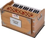 Harmonium Mini Magic By Kaayna Musicals, 4 Stop- 2 Main & 2 Drone, 2¾ Octave, Teak Colour, Gig Bag , Bass/Male- 440 Hz, Best for Yoga, Bhajan, Kirtan, Shruti, Mantra, Meditation, Chant, Vocal - Image 15