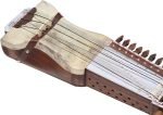 Sarangi-Special Quality-Hand Made Tun Wood- Unique Playing Bow, Gig Bag, Wooden Tuning Key & Sheesham Wood Tuning Pegs for Long life, Comes with Extra String & Rosen, Natural Wood Finish - Image 10