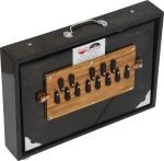 Shruti Box Total Wood- Eco Model- Size (16″ X 12″ X 3″) Inches – 440 Hz, Gig Bag, Oak Finish– C To C Lower Tone Reeds, Surpeti, Yoga, Bhajan, Kirtan, Mantra, Raga, Drone, Chant, Vocal - Image 3