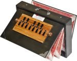 Shruti Box Total Wood- Eco Model- Size (16″ X 12″ X 3″) Inches – 440 Hz, Gig Bag, Oak Finish– C To C Lower Tone Reeds, Surpeti, Yoga, Bhajan, Kirtan, Mantra, Raga, Drone, Chant, Vocal