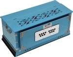 Sky Blue Harmonium Pro Grade By Kaayna Musicals, 9 Stops- 5 Main, 4 Drone, 3½ Octaves, Coupler, Gig Bag – 440 Hz- For Yoga, Bhajan, Kirtan, Shruti, Mantra, Meditation, Chant, Vocal - Image 22