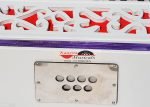 OM Mini Traveler Harmonium- 2¾ Octave By Kaayna Musicals-Portable, Baja, 4 Stops (2 Drone), Two Set Reed- Bass/Male, White Colour, Gig Bag, Tuning: 440 Hz, For Yoga, Bhajan, Kirtan, Mantra, Vocal - Image 15