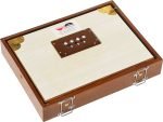 Shruti Box Teak Wood Size (16″ X 12″ X 3″) Inches – 440 Hz, Gig Bag, White Multi Colour, Printed Bellow – C To C Lower Tone Reeds, Surpeti, Yoga, Bhajan, Kirtan, Mantra, Raga, Drone, Chant, Vocal - Image 20