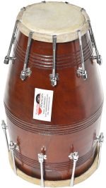 Best Quality Dholak Drum, Bolt Tuned, Hand Made, Sheesham Wood, Natural Colour, Carry Bag, Tuning Key, Great Sound, For Bhajan, Kirtan, Marriage, Ladies Sangeet, Dance & Music - Image 11
