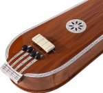 Box Tanpura (Male/Female) Full Size (134 CM) With Carry Bag, Tambura, Tanpuri, 4 Main String, Tun Wood, Beautiful Craft Inlay Work, Best Sound With Extra Strings, For Yoga, Bhajan, Kirtan, Mantra, Raaga, Drone, Shruti - Image 10