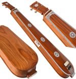 Box Tanpura (Male/Female) Full Size (134 CM) With Carry Bag, Tambura, Tanpuri, 4 Main String, Tun Wood, Beautiful Craft Inlay Work, Best Sound With Extra Strings, For Yoga, Bhajan, Kirtan, Mantra, Raaga, Drone, Shruti