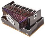 Harmonium Traveler/Portable/Folding Type By Kaayna Musicals, 9 Stops- 5 Main & 4 Drone, 3½ Octaves, Coupler, Walnut Colour, Carry Bag, Bass-Male Reed – 440 Hz, For Yoga, Bhajan, Kirtan, Vocal - Image 12