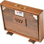 Shruti Box Teak Wood Size (16″ X 12″ X 3″) Inches- 440 Hz, Gig Bag, Natural Color, Key- C To C (Lower Tone), Surpeti, Yoga, Bhajan, Kirtan, Mantra, Drone, Vocal - Image 13