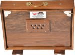 Shruti Box Teak Wood Size (16″ X 12″ X 3″) Inches- 440 Hz, Gig Bag, Natural Color, Key- C To C (Lower Tone), Surpeti, Yoga, Bhajan, Kirtan, Mantra, Drone, Vocal - Image 14