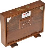 Shruti Box Teak Wood Size (16″ X 12″ X 3″) Inches- 440 Hz, Gig Bag, Natural Color, Key- C To C (Lower Tone), Surpeti, Yoga, Bhajan, Kirtan, Mantra, Drone, Vocal - Image 16