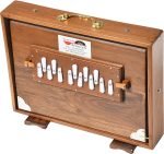 Shruti Box Teak Wood Size (16″ X 12″ X 3″) Inches- 440 Hz, Gig Bag, Natural Color, Key- C To C (Lower Tone), Surpeti, Yoga, Bhajan, Kirtan, Mantra, Drone, Vocal - Image 6