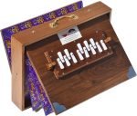 Shruti Box Teak Wood Size (16″ X 12″ X 3″) Inches- 440 Hz, Gig Bag, Natural Color, Key- C To C (Lower Tone), Surpeti, Yoga, Bhajan, Kirtan, Mantra, Drone, Vocal - Image 4