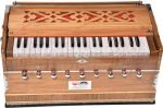 Harmonium Teak Wood Extra Height By Kaayna Musicals- 9 Stops- 5 Main- 4 Drone, 3½ Octaves, Two Set Reed- Bass/Male- 440 Hz, Coupler, Carry Bag. For Yoga, Bhajan, Kirtan, Shruti, Mantra, Chant, Vocal - Image 9
