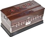 Premium Harmonium By Kaayna Musicals, 11 Stops- 6 Main, 5 Drone, 3½ Octaves, Walnut Finish, Coupler, Carry Bag – 440 Hz For Yoga, Bhajan, Kirtan, Shruti, Mantra, Meditation, Chant, Vocal - Image 18