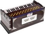 Premium Harmonium By Kaayna Musicals, 11 Stops- 6 Main, 5 Drone, 3½ Octaves, Walnut Finish, Coupler, Carry Bag – 440 Hz For Yoga, Bhajan, Kirtan, Shruti, Mantra, Meditation, Chant, Vocal - Image 9