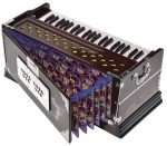 Premium Harmonium By Kaayna Musicals, 11 Stops- 6 Main, 5 Drone, 3½ Octaves, Walnut Finish, Coupler, Carry Bag – 440 Hz For Yoga, Bhajan, Kirtan, Shruti, Mantra, Meditation, Chant, Vocal - Image 2