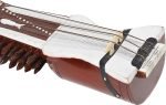 Sarangi-Hand Made Indian Tun Wood-With Playing Bow, Gig Bag & Wooden Tuning Key, Solid Wood Tuning Pegs for Long life, Comes with Extra String & Rosen, Natural Wood Finish. Best For Beginner - Image 5
