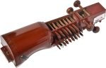 Sarangi-Hand Made Indian Tun Wood-With Playing Bow, Gig Bag & Wooden Tuning Key, Solid Wood Tuning Pegs for Long life, Comes with Extra String & Rosen, Natural Wood Finish. Best For Beginner - Image 14