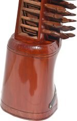 Sarangi-Hand Made Indian Tun Wood-With Playing Bow, Gig Bag & Wooden Tuning Key, Solid Wood Tuning Pegs for Long life, Comes with Extra String & Rosen, Natural Wood Finish. Best For Beginner - Image 22