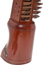 Sarangi-Hand Made Indian Tun Wood-With Playing Bow, Gig Bag & Wooden Tuning Key, Solid Wood Tuning Pegs for Long life, Comes with Extra String & Rosen, Natural Wood Finish. Best For Beginner - Image 23