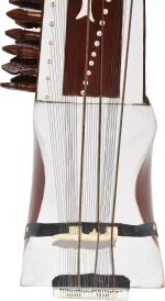 Sarangi-Hand Made Indian Tun Wood-With Playing Bow, Gig Bag & Wooden Tuning Key, Solid Wood Tuning Pegs for Long life, Comes with Extra String & Rosen, Natural Wood Finish. Best For Beginner - Image 24