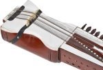 Sarangi-Hand Made Indian Tun Wood-With Playing Bow, Gig Bag & Wooden Tuning Key, Solid Wood Tuning Pegs for Long life, Comes with Extra String & Rosen, Natural Wood Finish. Best For Beginner - Image 11