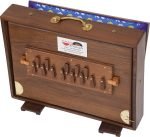 Shruti Box Teak Wood Size (16″ X 12″ X 3″) Inches- 440 Hz, Gig Bag, Natural Color, Key- C To C (Lower Tone), Surpeti, Yoga, Bhajan, Kirtan, Mantra, Drone, Vocal - Image 7