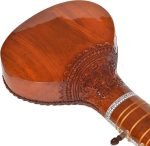 Sitar- Ravi Shankar Style With A Carry Bag- Studio Sitar- Semi Pro- 7 Main String, 13 Sympathetic Strings, Tun Wood, Traveler Model, Extra Strings, Few Mizrabs, With Pick-Up – Volume & Tone Control - Image 17