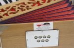 OM Harmonium Mini Magic By Kaayna Musicals, 4 Stop- 2 Main & 2 Drone, 2¾ Octave, Teak Colour, Gig Bag , Bass/Male- 440 Hz, For Yoga, Bhajan, Kirtan, Shruti, Mantra, Meditation, Chant, Vocal - Image 11