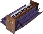 Harmonium Dulcetina- Teak Wood By Kaayna Musicals, Compact Size, Easy to Carry, 3½ Octaves, Natural Wood Colour, Gig Bag, Bass & Male Reed- 440 Hz, Best for Yoga, Bhajan, Kirtan, Shruti, Mantra - Image 14