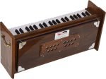 Harmonium Dulcetina- Teak Wood By Kaayna Musicals, Compact Size, Easy to Carry, 3½ Octaves, Natural Wood Colour, Gig Bag, Bass & Male Reed- 440 Hz, Best for Yoga, Bhajan, Kirtan, Shruti, Mantra - Image 5