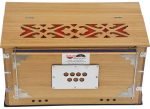 Harmonium Mini Magic By Kaayna Musicals, 4 Stop- 2 Main & 2 Drone, 2¾ Octave, Teak Color, Gig Bag , Bass/Male- 440 Hz, For Yoga, Bhajan, Kirtan, Shruti, Mantra, Meditation, Chant, Vocal - Image 13
