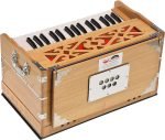 Harmonium Mini Magic By Kaayna Musicals, No Stop- 2¾ Octaves, Teak Colour, Gig Bag, Bass/Male- 440 Hz, For Yoga, Bhajan, Kirtan, Shruti, Mantra, Meditation, Chant, Vocal - Image 9