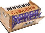 Harmonium Mini Magic By Kaayna Musicals, No Stop- 2¾ Octaves, Teak Colour, Gig Bag, Bass/Male- 440 Hz, For Yoga, Bhajan, Kirtan, Shruti, Mantra, Meditation, Chant, Vocal - Image 2