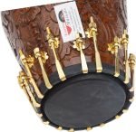 Dholak Drum, Bolt Tuned, Designer Hand Made, Sheesham Wood, Special Skin, Natural Wood Colour, Gig Bag, Tuning Key, Nice Sound, For Bhajan Keertan, Mantra, Ladies Sangeet, Dance & Music - Image 6