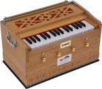 Harmonium By Kaayna Musicals, Melamyne Matte Finish- 4 Stop- 2 Main & 2 Drone, 2¾ Octave, Teak Colour, Gig Bag , Bass/Male- 440 Hz, For Yoga, Bhajan, Kirtan, Shruti, Mantra, Meditation, Chant, Vocal - Image 12