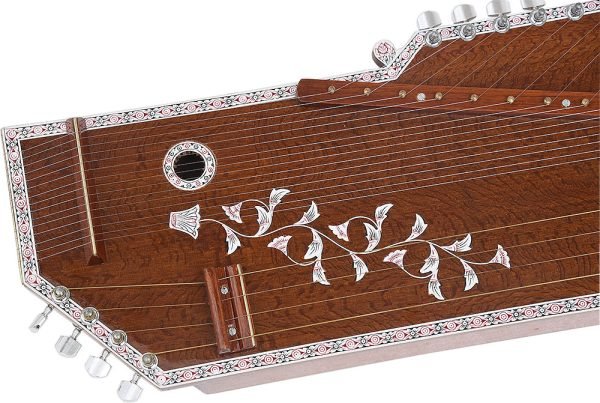 Designer Tanmandal (Tanpura + Swarmandal)~2 IN1~Tambora, Tambura, Tanpuri (Male Type), Surmandal (15 String), Comes with Gig Bag, Few Extra Strings, Best Quality Machine Tuning Head - Image 12