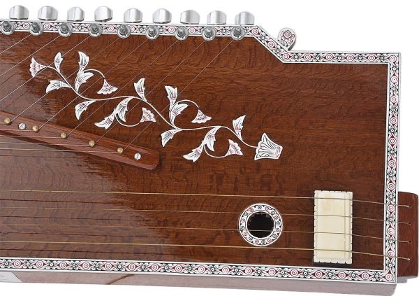 Designer Tanmandal (Tanpura + Swarmandal)~2 IN1~Tambora, Tambura, Tanpuri (Male Type), Surmandal (15 String), Comes with Gig Bag, Few Extra Strings, Best Quality Machine Tuning Head - Image 13