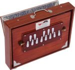 Shruti Box Total Wood- Eco Model- Size (16″ X 12″ X 3″) Inches – 440 Hz, Gig Bag, Cherry Finish– C To C Lower Tone Reeds, Surpeti, Yoga, Bhajan, Kirtan, Mantra, Raga, Drone, Chant, Vocal - Image 9