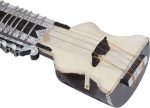 Dilruba With Fiber Hard Case, Pro Quality, Machine Head Tuning, 4 Main Strings & 15 Sympathetic Strings, Tun Wood, Beautiful Craft Work, Sweet Sound, Natural Wood Colour, Horse Hair Bow, Extra String & Rosin- Bhajan, Kirtan - Image 6