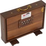 Shruti Box Teak Wood Size (15″ X 10″ X 3″) Inches – Tuned : 440 Hz, Gig Bag, Natural Color, Key – C To C Lower Tone Reeds, Sur Peti, Surpeti, Yoga, Bhajan, Kirtan, Mantra, Drone, Vocal, Music - Image 13
