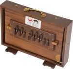 Shruti Box Teak Wood Size (15″ X 10″ X 3″) Inches – Tuned : 440 Hz, Gig Bag, Natural Color, Key – C To C Lower Tone Reeds, Sur Peti, Surpeti, Yoga, Bhajan, Kirtan, Mantra, Drone, Vocal, Music - Image 5