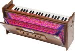 Harmonium Dulcetina With Five Drone- Teak Wood By Kaayna Musicals, Compact Size, Easy to Carry, 3½ Octaves, Natural Wood Colour, Gig Bag, Bass & Male Reed- 440 Hz, Suitable for Yoga, Bhajan, Kirtan, Shruti, Mantra, Chanting - Image 12