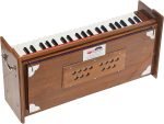 Harmonium Dulcetina With Five Drone- Teak Wood By Kaayna Musicals, Compact Size, Easy to Carry, 3½ Octaves, Natural Wood Colour, Gig Bag, Bass & Male Reed- 440 Hz, Suitable for Yoga, Bhajan, Kirtan, Shruti, Mantra, Chanting - Image 13