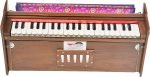 Harmonium Dulcetina With Five Drone- Teak Wood By Kaayna Musicals, Compact Size, Easy to Carry, 3½ Octaves, Natural Wood Colour, Gig Bag, Bass & Male Reed- 440 Hz, Suitable for Yoga, Bhajan, Kirtan, Shruti, Mantra, Chanting - Image 8