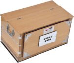 Harmonium Mini Magic By Kaayna Musicals, 4 Stop- 2 Main & 2 Drone, 2¾ Octave, Teak Colour, Gig Bag , Bass/Male- 440 Hz, For Yoga, Bhajan, Kirtan, Shruti, Mantra, Meditation, Chant, Vocal - Image 16