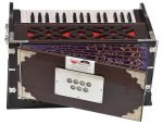 Harmonium Mini Magic By Kaayna Musicals, 4 Stop- 2 Main & 2 Drone, 2¾ Octave, Mahogany Colour, Gig Bag , Bass/Male- 440 Hz, Best for Yoga, Bhajan, Kirtan, Shruti, Mantra, Meditation, Chant, Vocal - Image 7