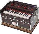 Harmonium Mini Magic By Kaayna Musicals, 4 Stop- 2 Main & 2 Drone, 2¾ Octave, Mahogany Colour, Gig Bag , Bass/Male- 440 Hz, Best for Yoga, Bhajan, Kirtan, Shruti, Mantra, Meditation, Chant, Vocal - Image 6