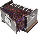 Harmonium Mini Magic By Kaayna Musicals, 4 Stop- 2 Main & 2 Drone, 2¾ Octave, Mahogany Colour, Gig Bag , Bass/Male- 440 Hz, Best for Yoga, Bhajan, Kirtan, Shruti, Mantra, Meditation, Chant, Vocal - Image 9